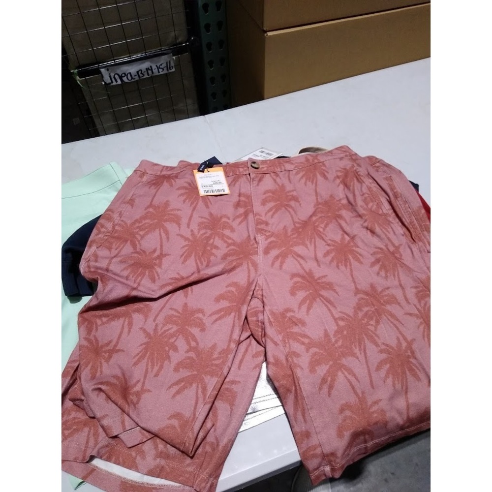 Benson Eagle Pique Shorts Pink Palm 34
